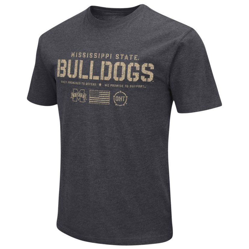 NCAA Mississippi State Bulldogs Big & Tall OHT Military Appreciation Playbook T-Shirt