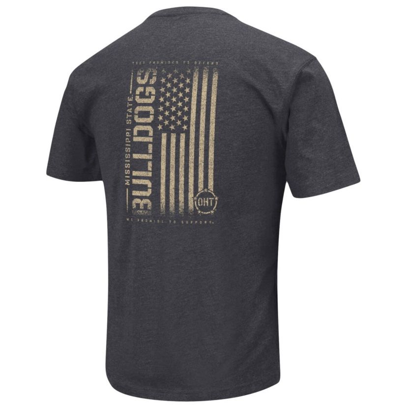 NCAA Mississippi State Bulldogs Big & Tall OHT Military Appreciation Playbook T-Shirt