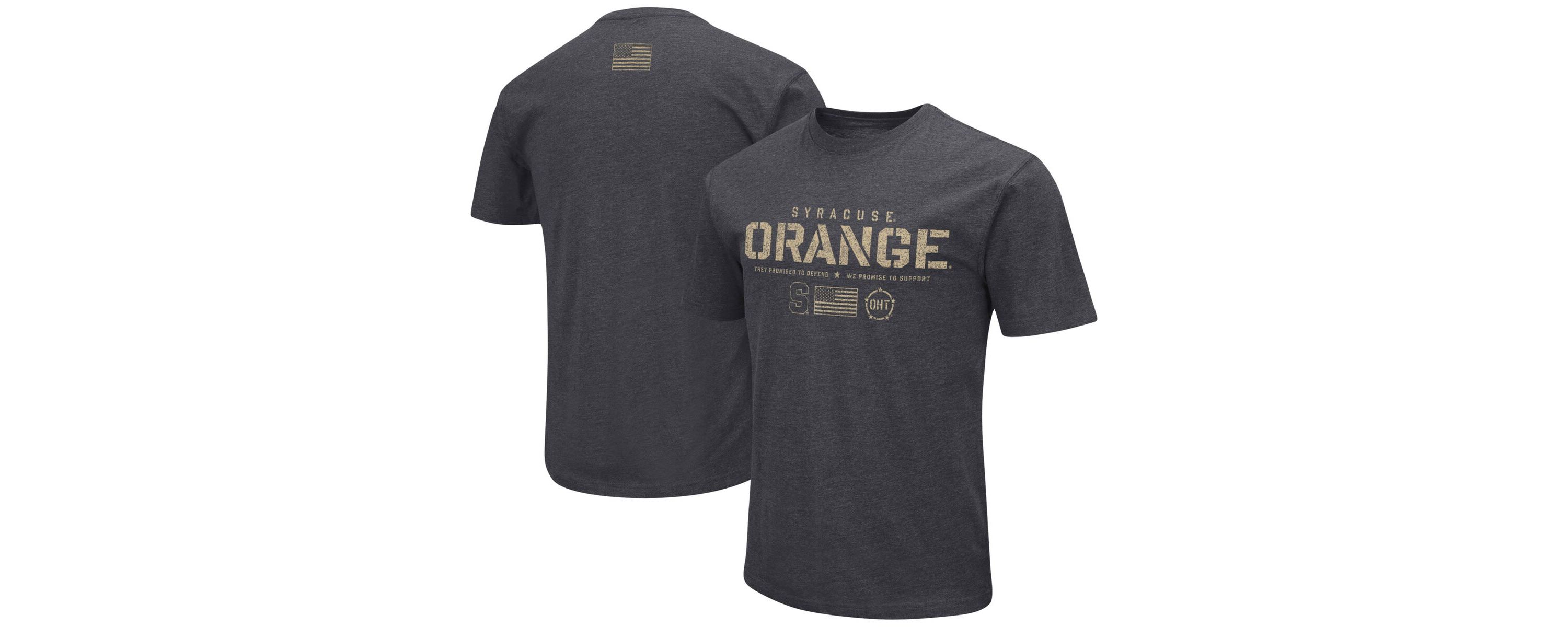 Syracuse Orange NCAA Syracuse Big & Tall OHT Military Appreciation Playbook T-Shirt