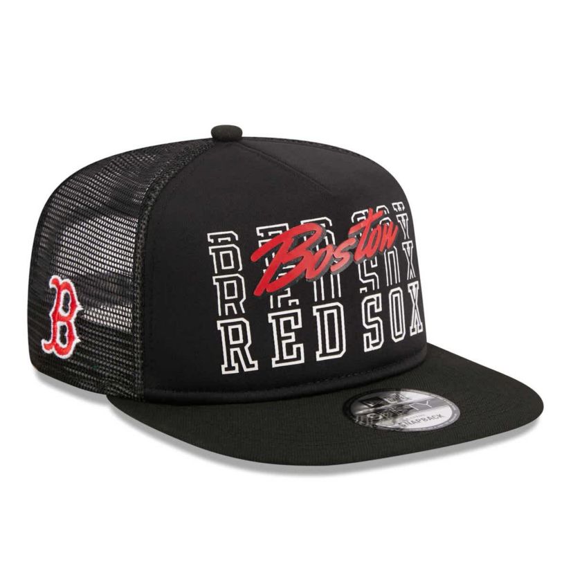 Boston Red Sox MLB Boston Sox Street Team A-Frame Trucker 9FIFTY Snapback Hat