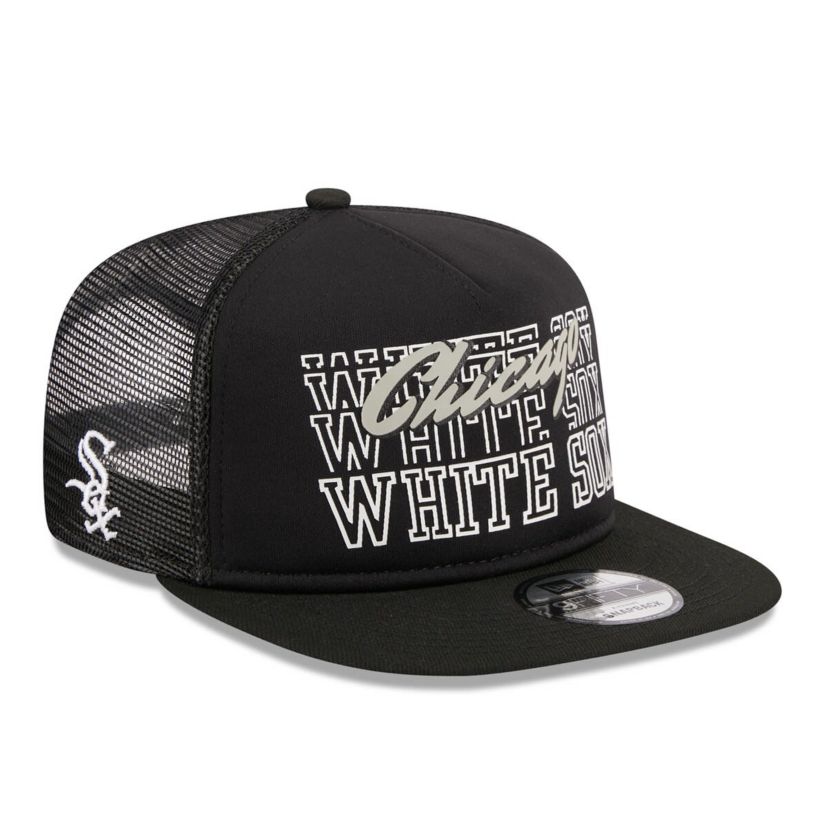 Chicago White Sox MLB Chicago Sox Street Team A-Frame Trucker 9FIFTY Snapback Hat