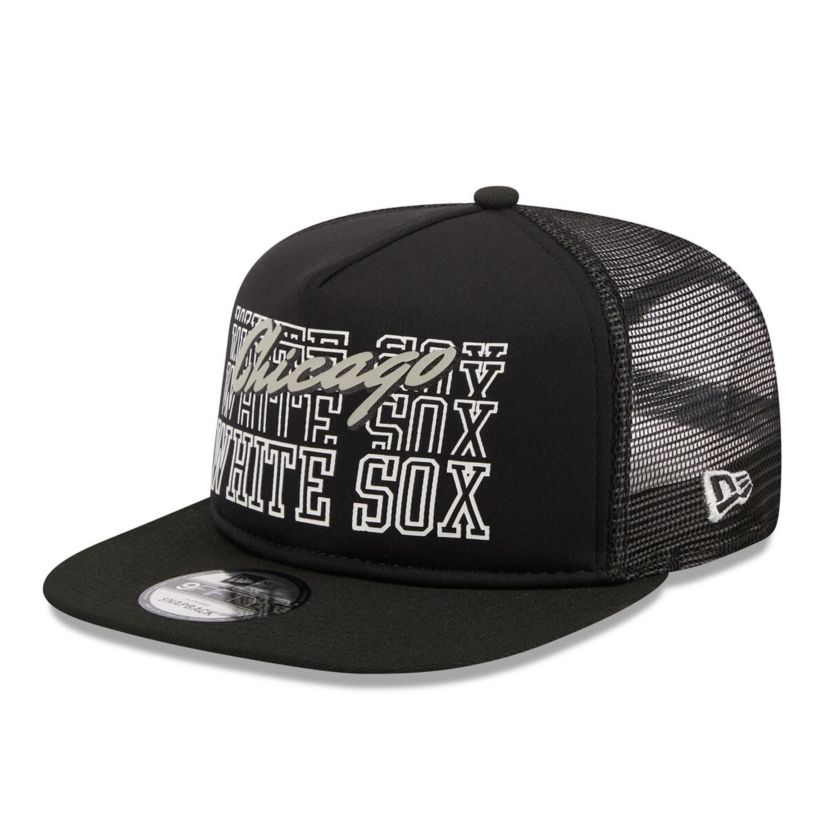 Chicago White Sox MLB Chicago Sox Street Team A-Frame Trucker 9FIFTY Snapback Hat