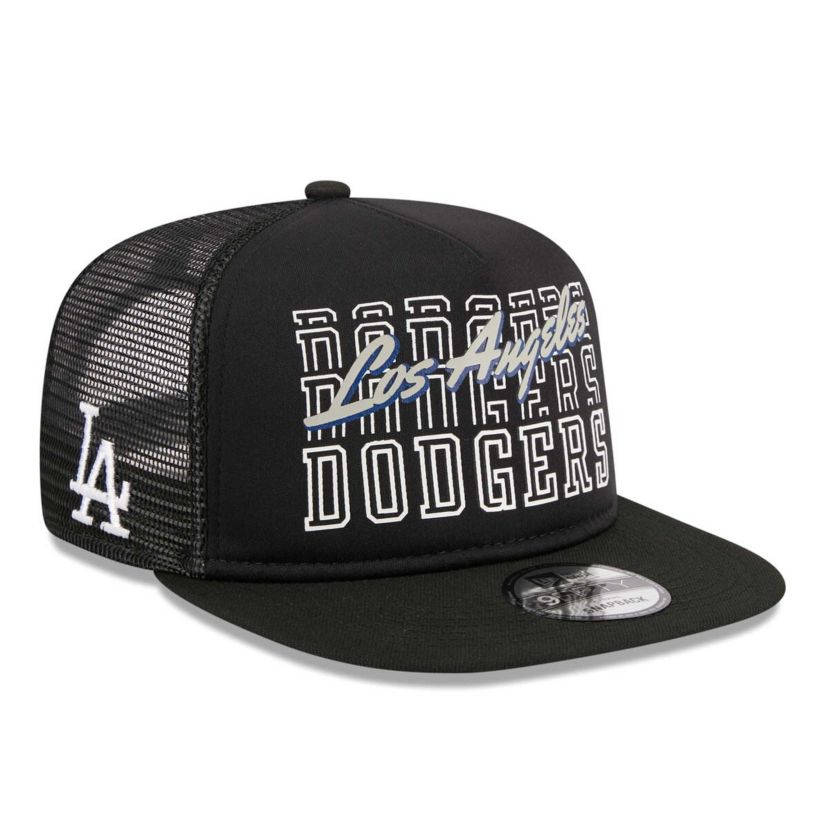 MLB Los Angeles Dodgers Street Team A-Frame Trucker 9FIFTY Snapback Hat