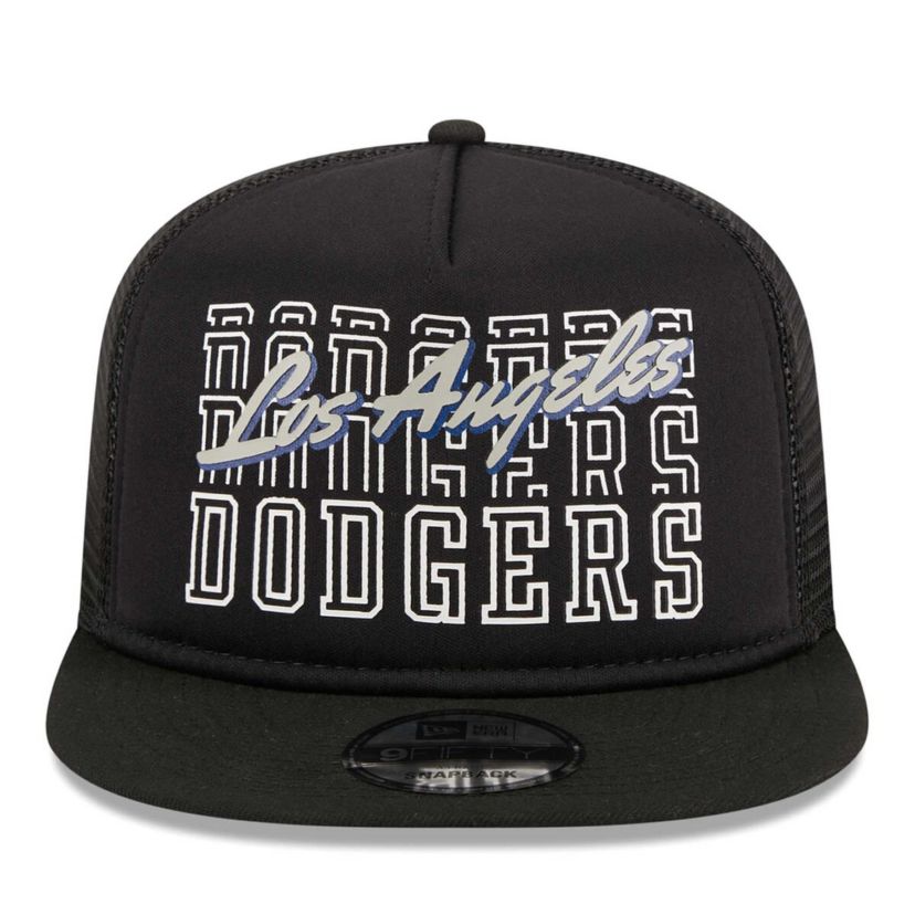 MLB Los Angeles Dodgers Street Team A-Frame Trucker 9FIFTY Snapback Hat