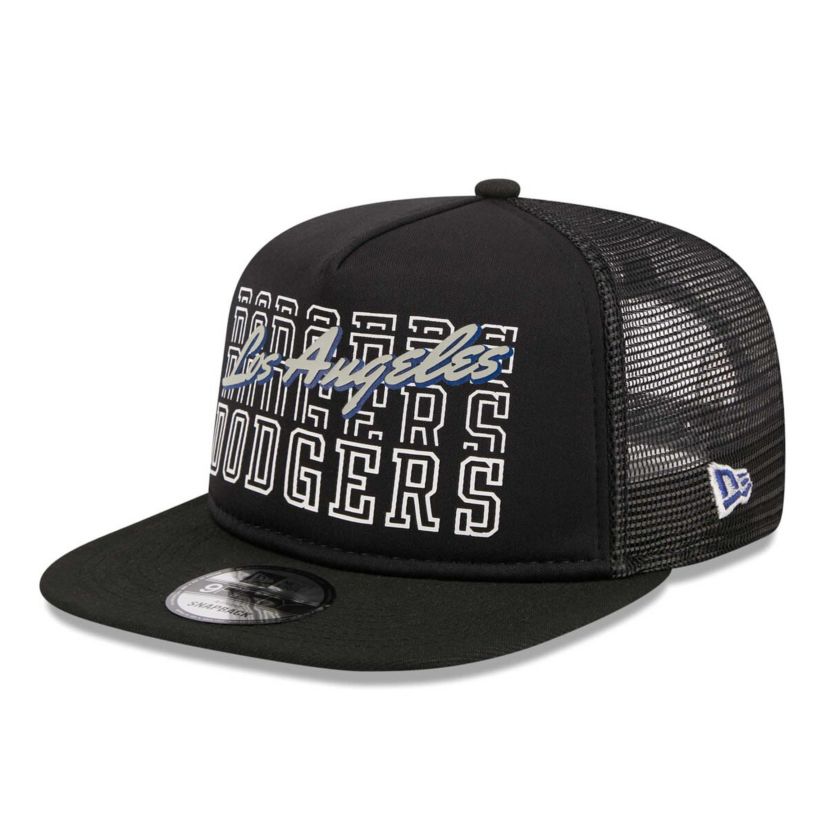 MLB Los Angeles Dodgers Street Team A-Frame Trucker 9FIFTY Snapback Hat