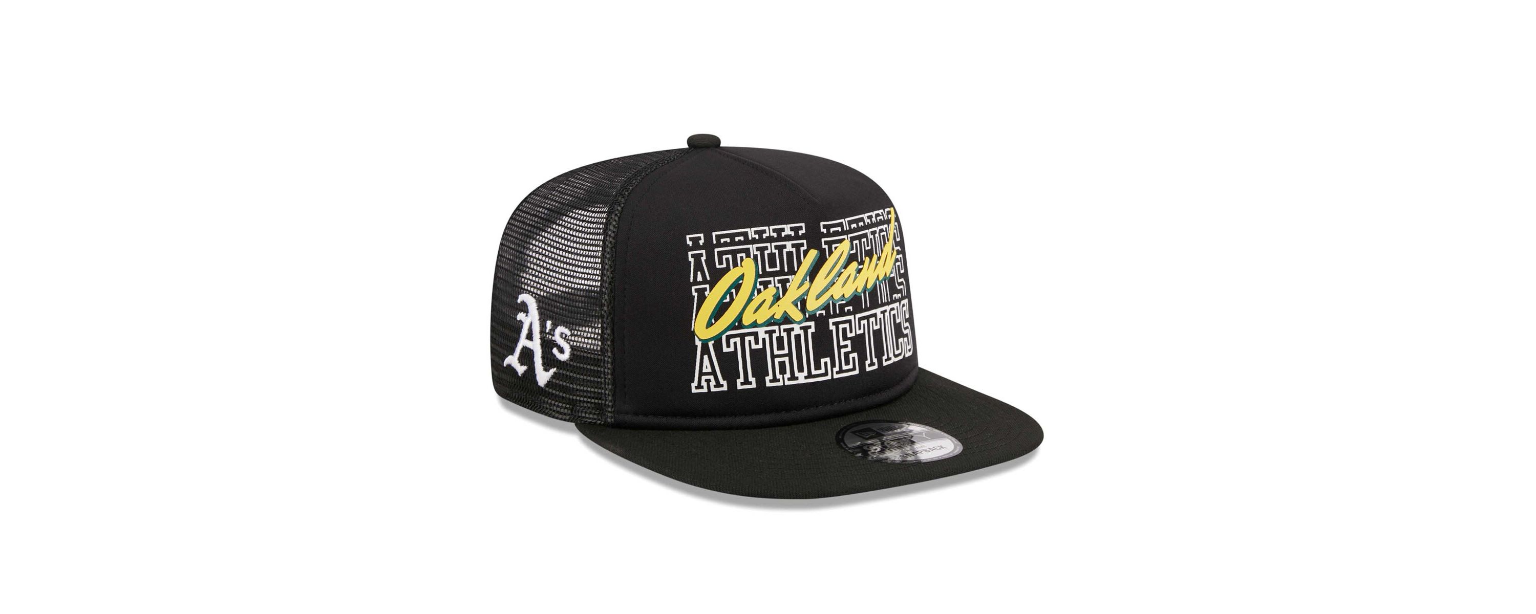 Cooperstown Teams Oakland Athletics Street Team A-Frame Trucker 9FIFTY Snapback Hat