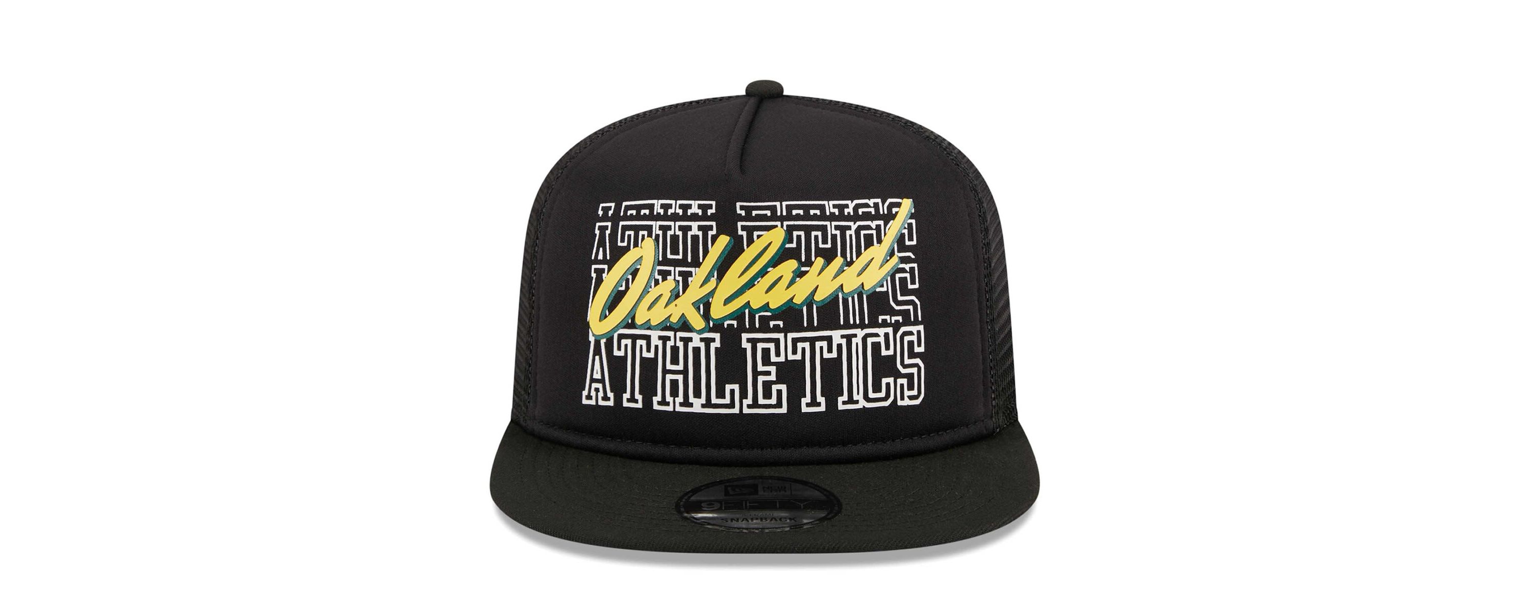 Cooperstown Teams Oakland Athletics Street Team A-Frame Trucker 9FIFTY Snapback Hat