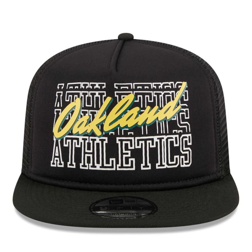 Cooperstown Teams Oakland Athletics Street Team A-Frame Trucker 9FIFTY Snapback Hat