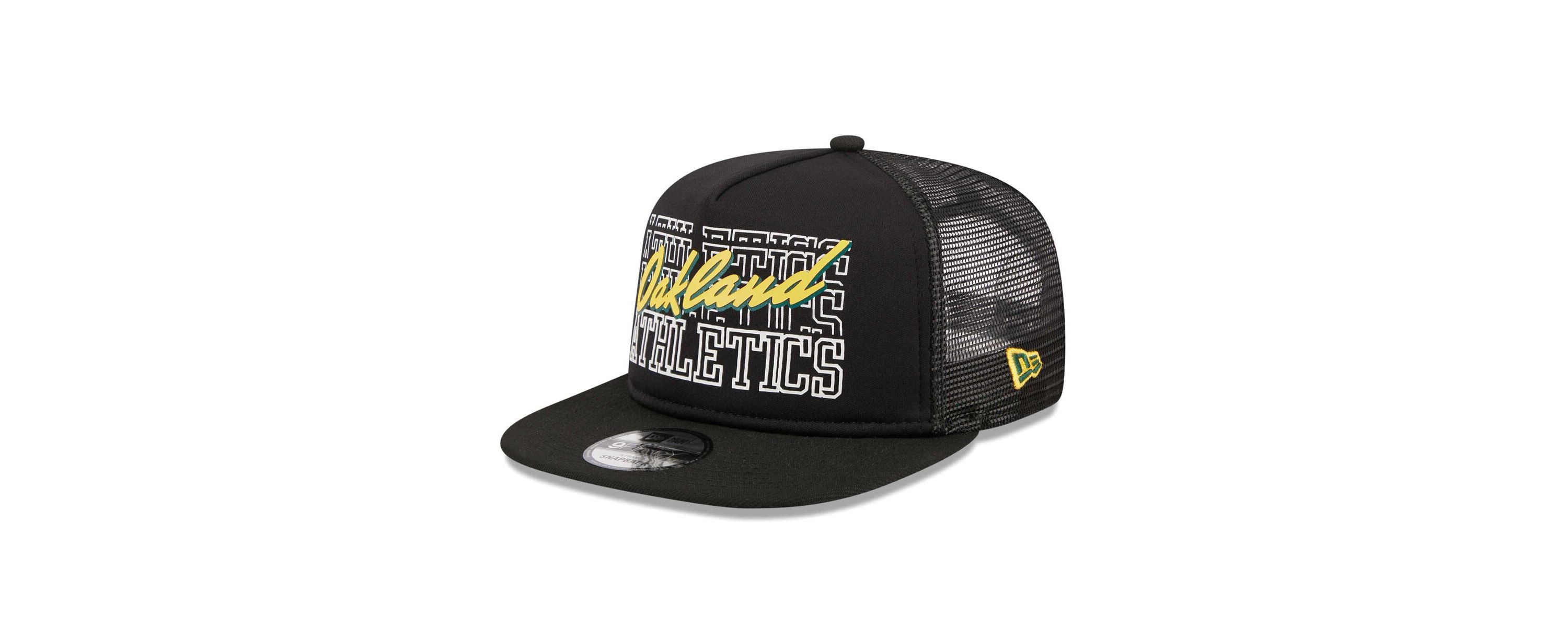 Cooperstown Teams Oakland Athletics Street Team A-Frame Trucker 9FIFTY Snapback Hat