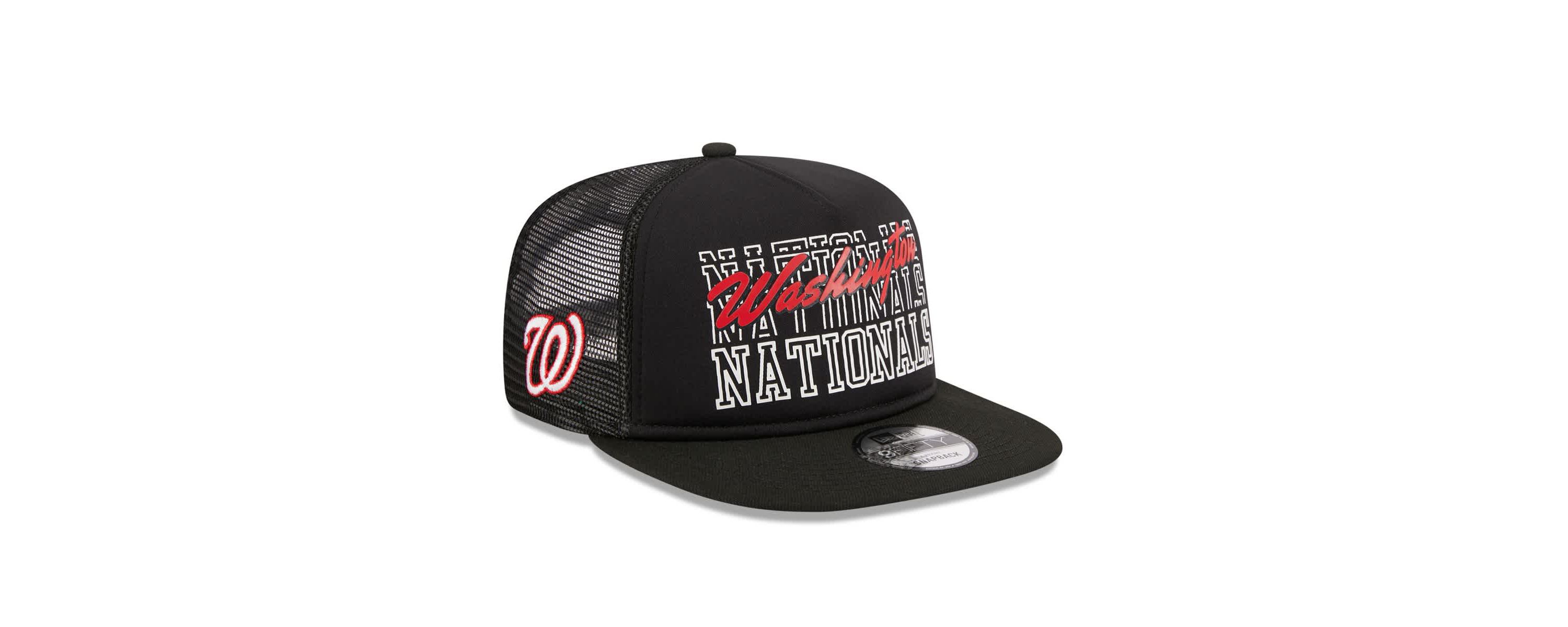 MLB Washington Nationals Street Team A-Frame Trucker 9FIFTY Snapback Hat
