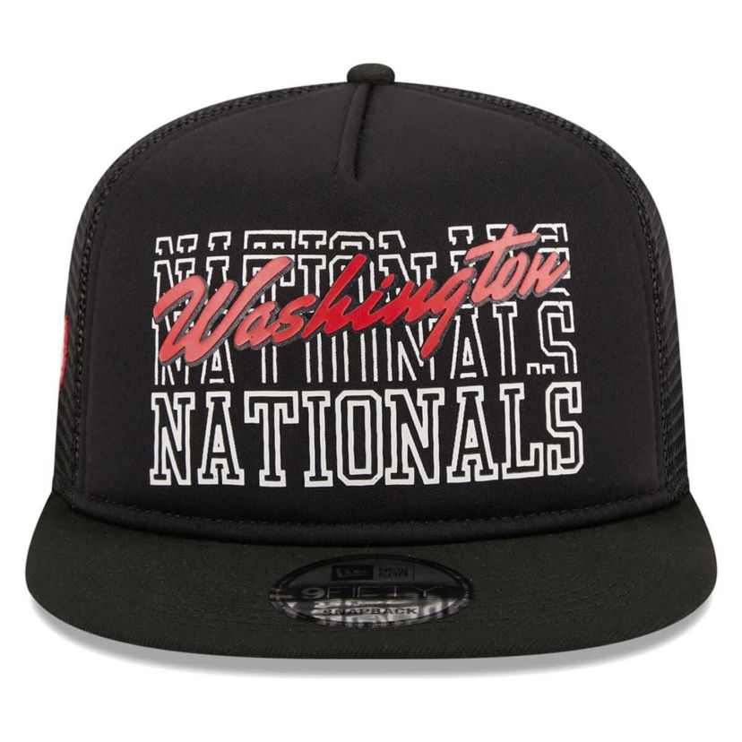 MLB Washington Nationals Street Team A-Frame Trucker 9FIFTY Snapback Hat