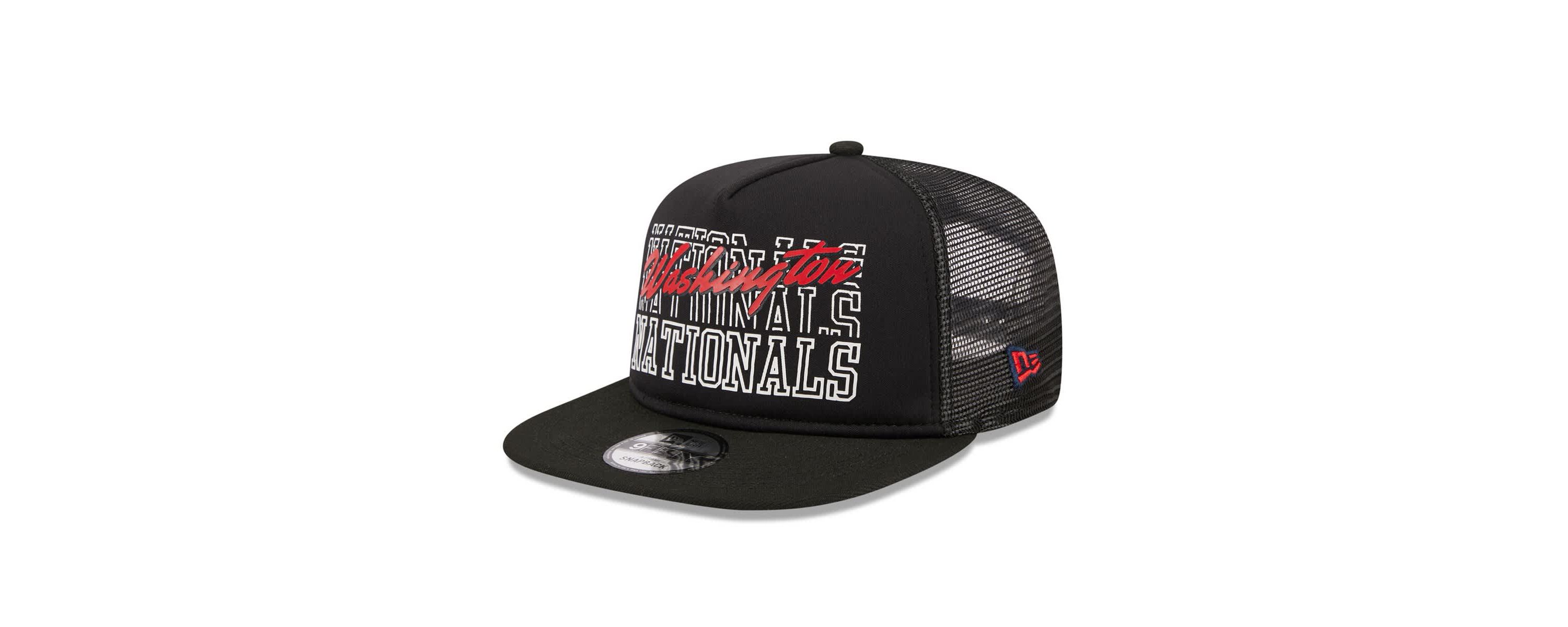 MLB Washington Nationals Street Team A-Frame Trucker 9FIFTY Snapback Hat