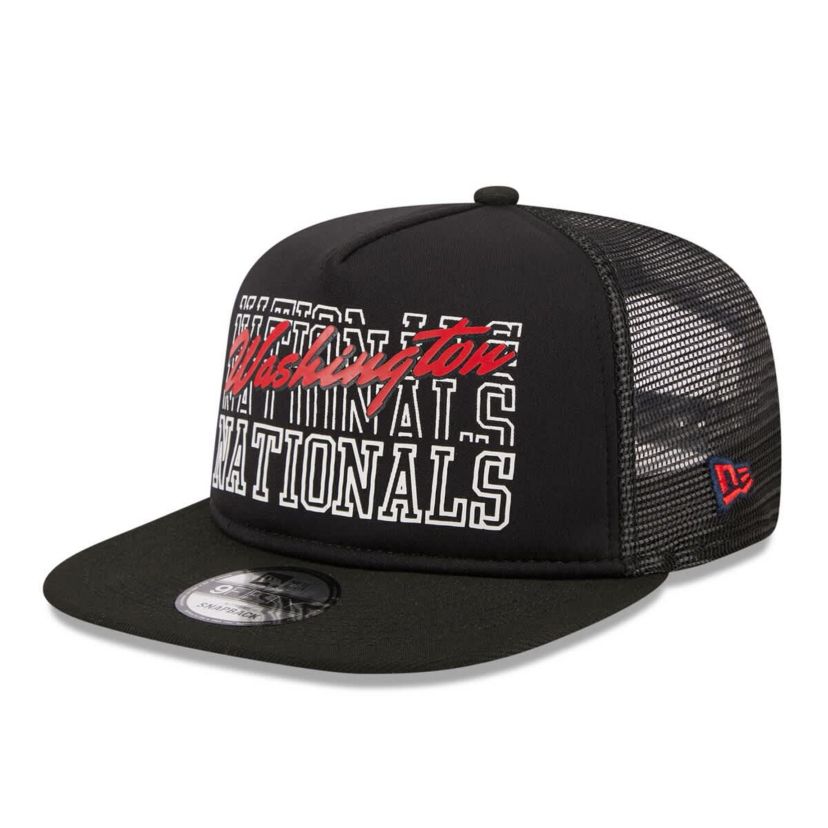 MLB Washington Nationals Street Team A-Frame Trucker 9FIFTY Snapback Hat