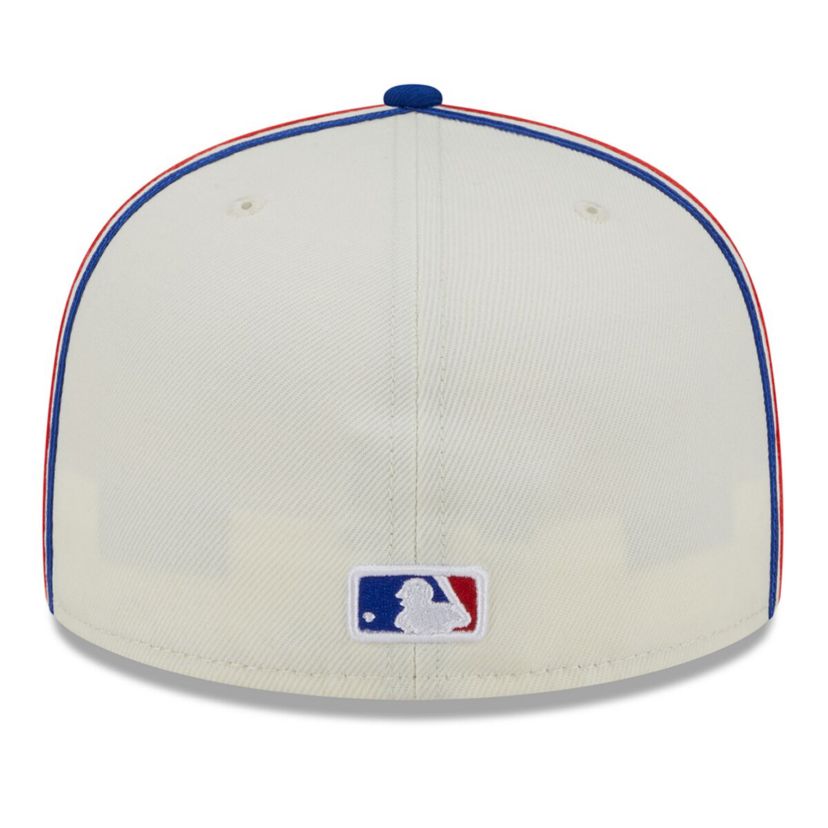 MLB Cream/Royal Chicago Cubs Chrome Sutash 59FIFTY Fitted Hat