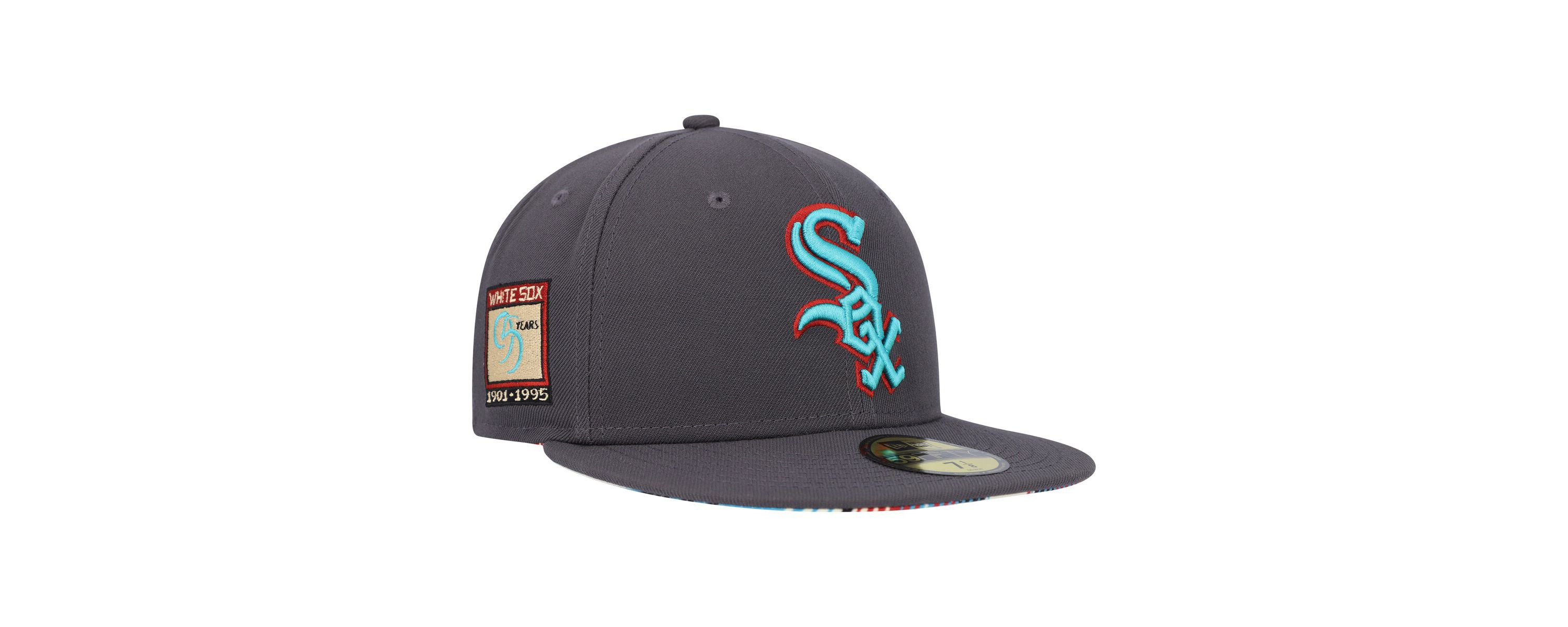 Chicago White Sox MLB Chicago Sox Print Undervisor 59FIFTY Fitted Hat