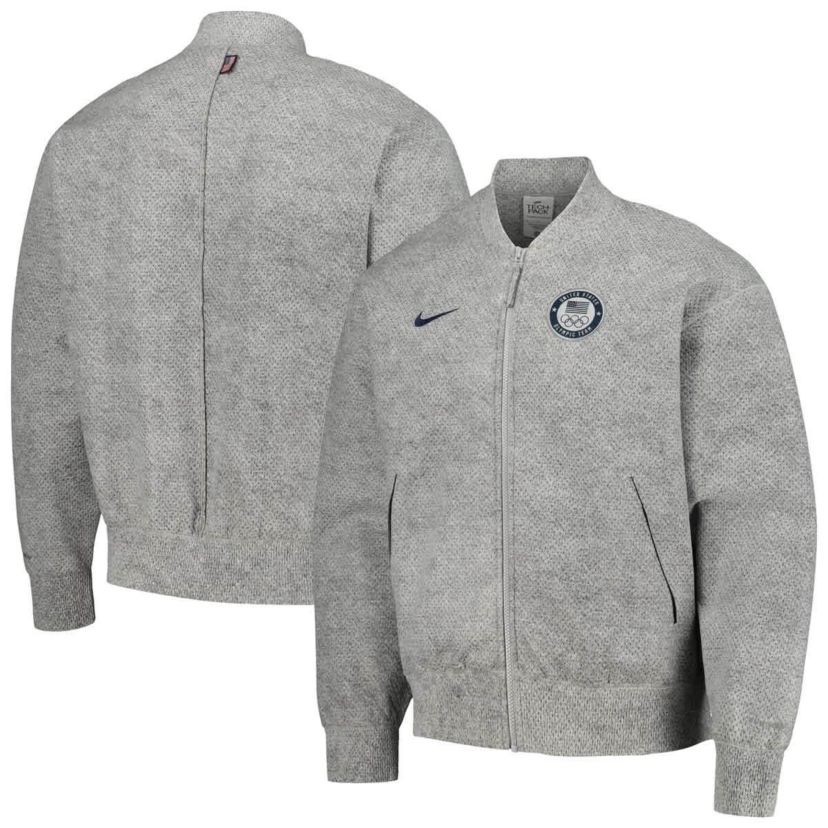 Olympics Nike Team USA 2024 Summer Olympics Media Day Look Full-Zip Jacket