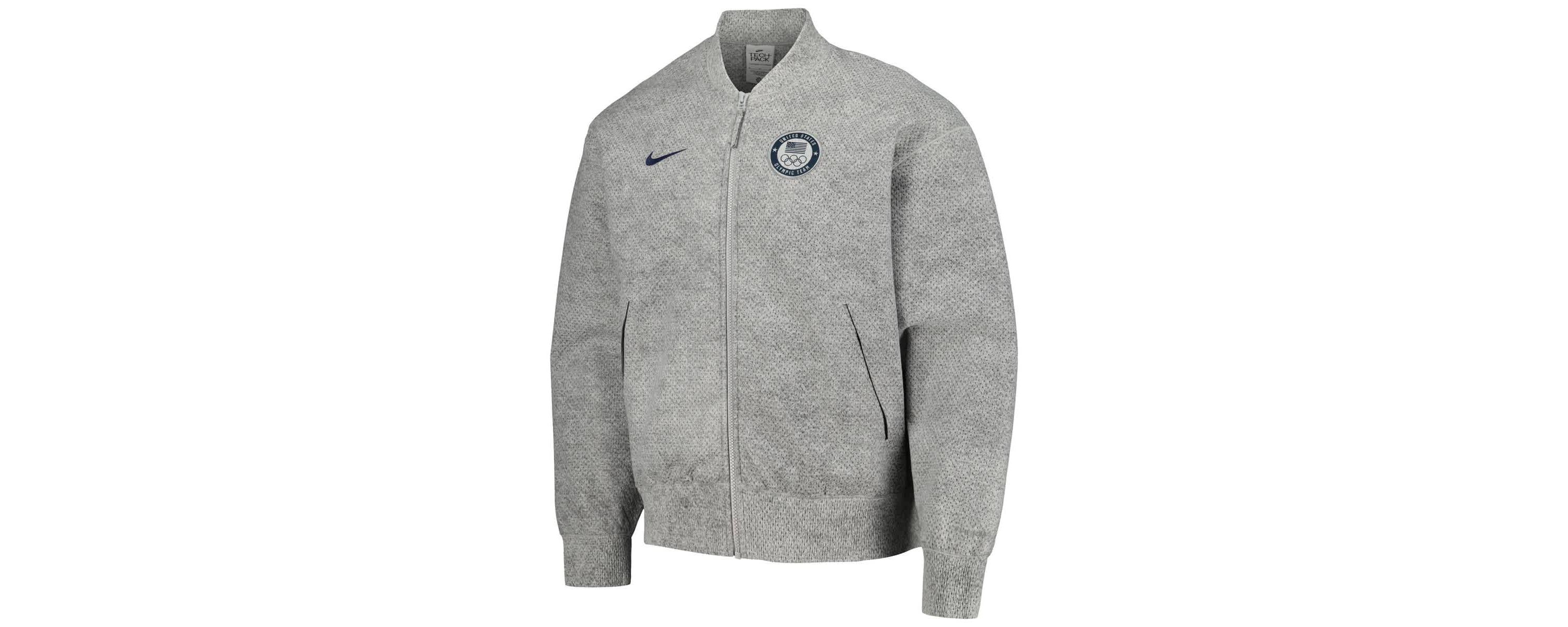 Olympics Nike Team USA 2024 Summer Olympics Media Day Look Full-Zip Jacket