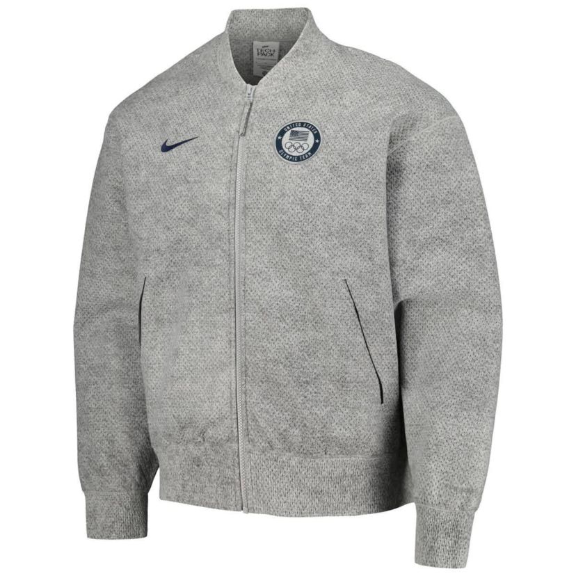 Olympics Nike Team USA 2024 Summer Olympics Media Day Look Full-Zip Jacket