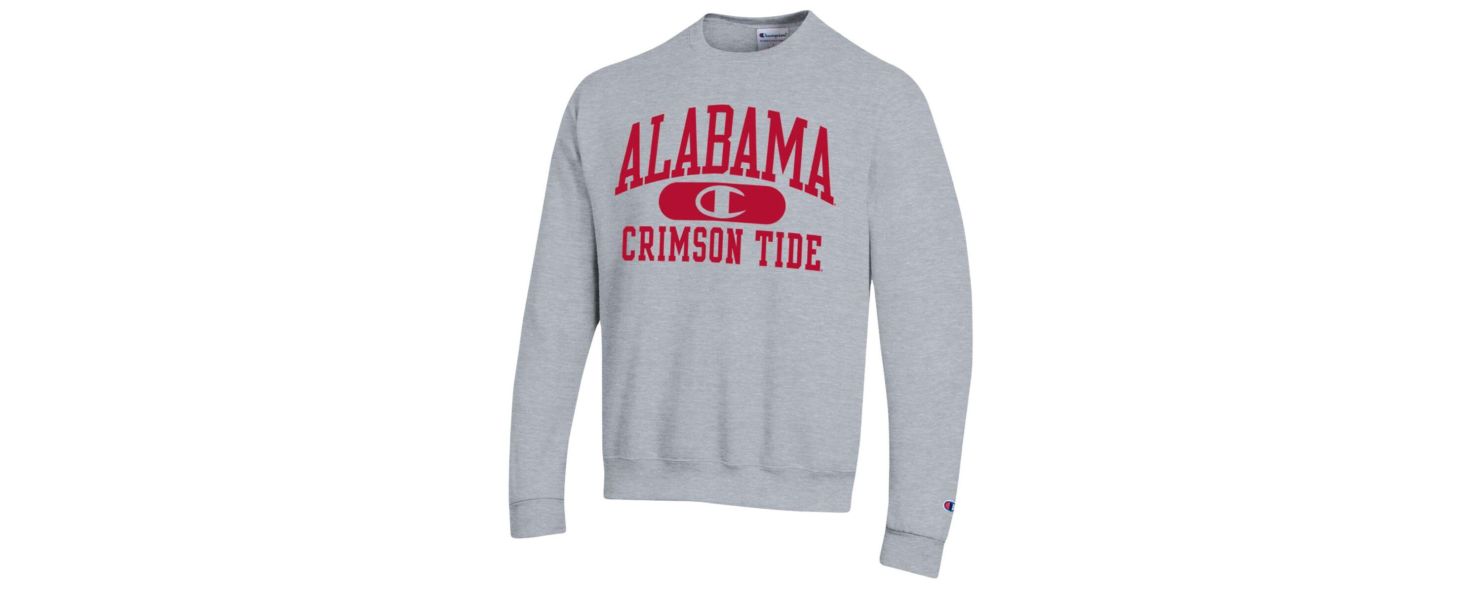 Alabama Crimson Tide NCAA Alabama Tide Arch Pill Sweatshirt