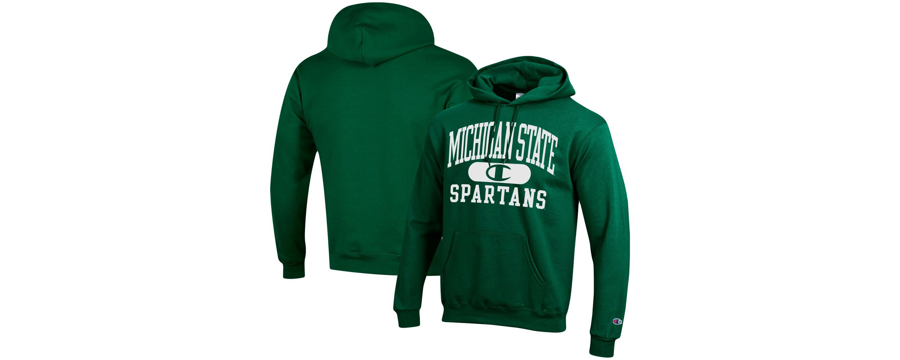 NCAA Michigan State Spartans Arch Pill Pullover Hoodie