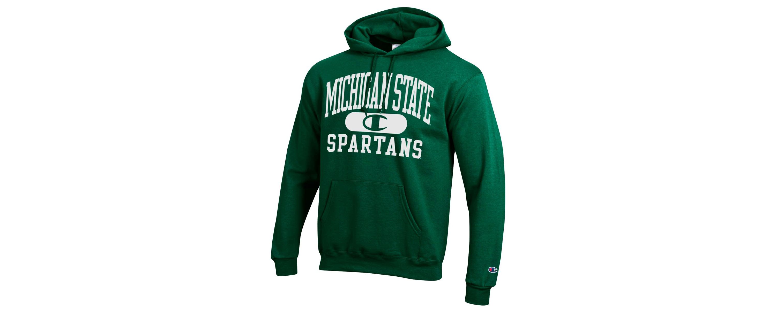 NCAA Michigan State Spartans Arch Pill Pullover Hoodie