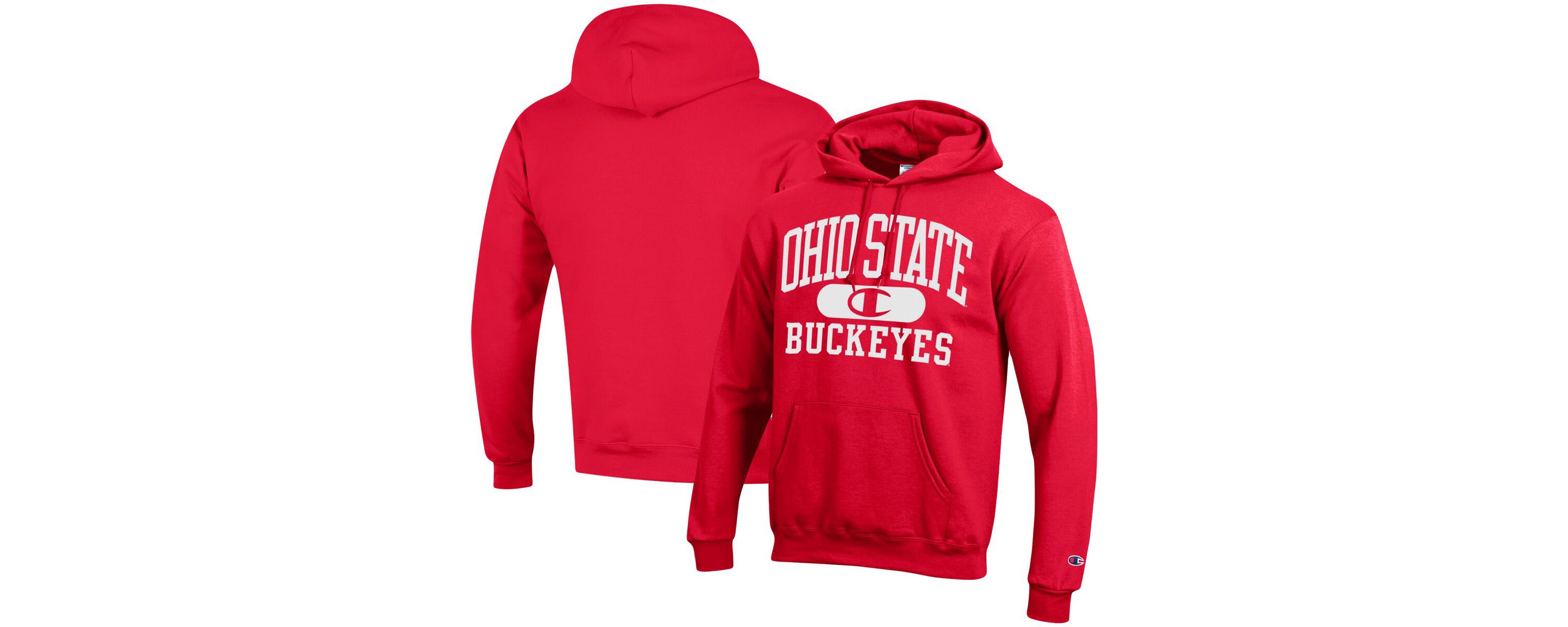 NCAA Ohio State Buckeyes Arch Pill Pullover Hoodie