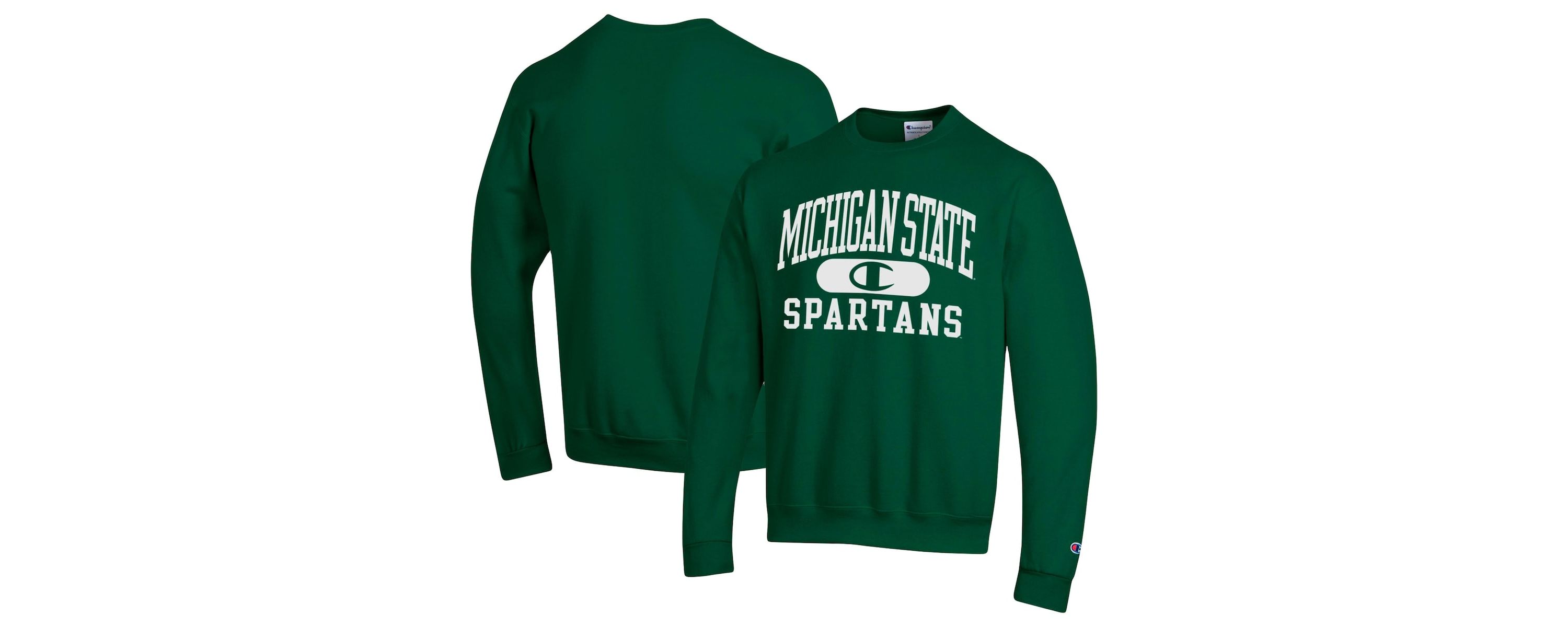 NCAA Michigan State Spartans Arch Pill Sweatshirt