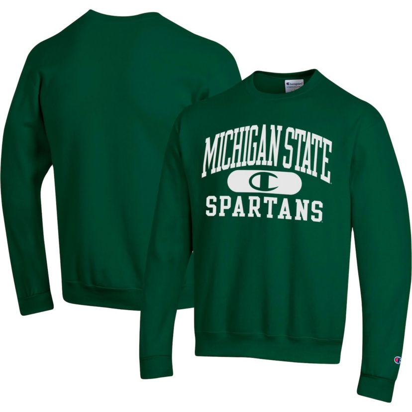 NCAA Michigan State Spartans Arch Pill Sweatshirt