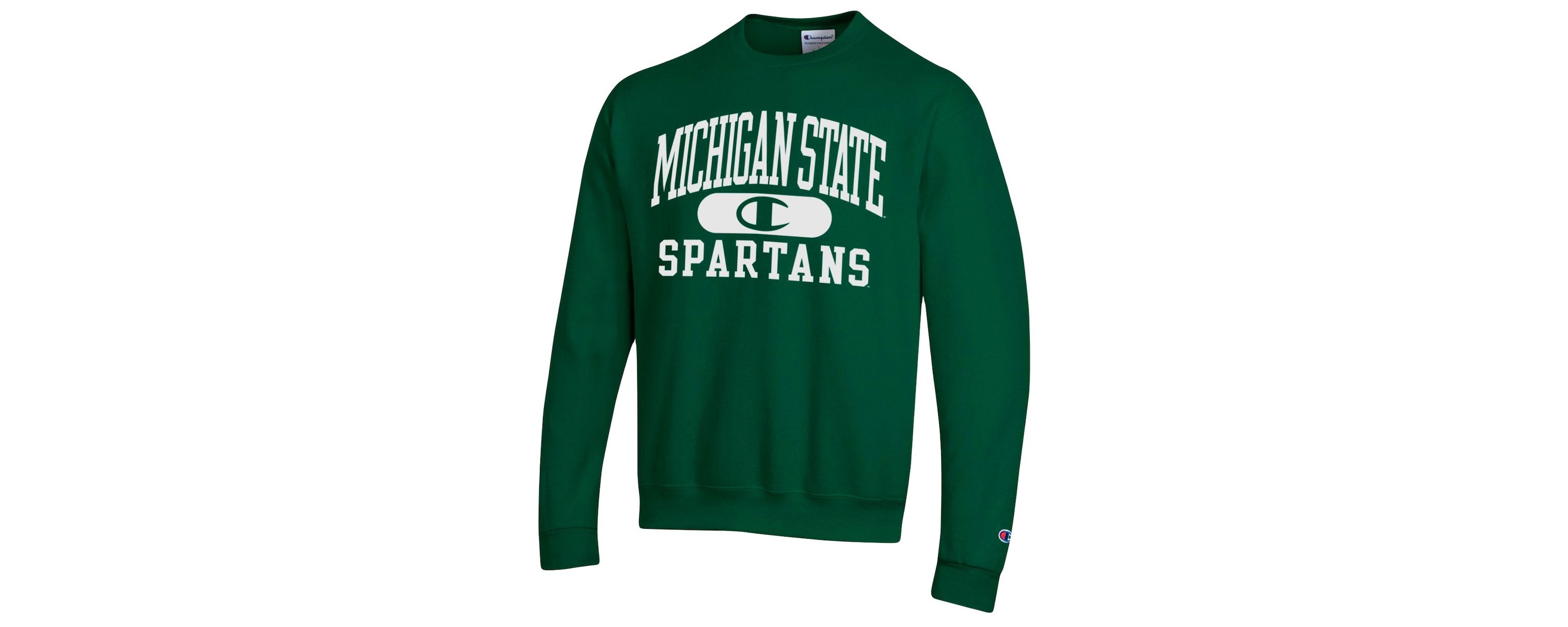 NCAA Michigan State Spartans Arch Pill Sweatshirt
