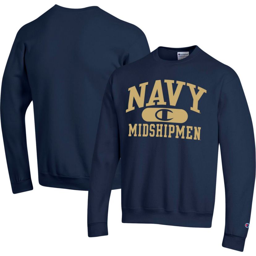 Navy Midshipmen NCAA Midshipmen Arch Pill Sweatshirt