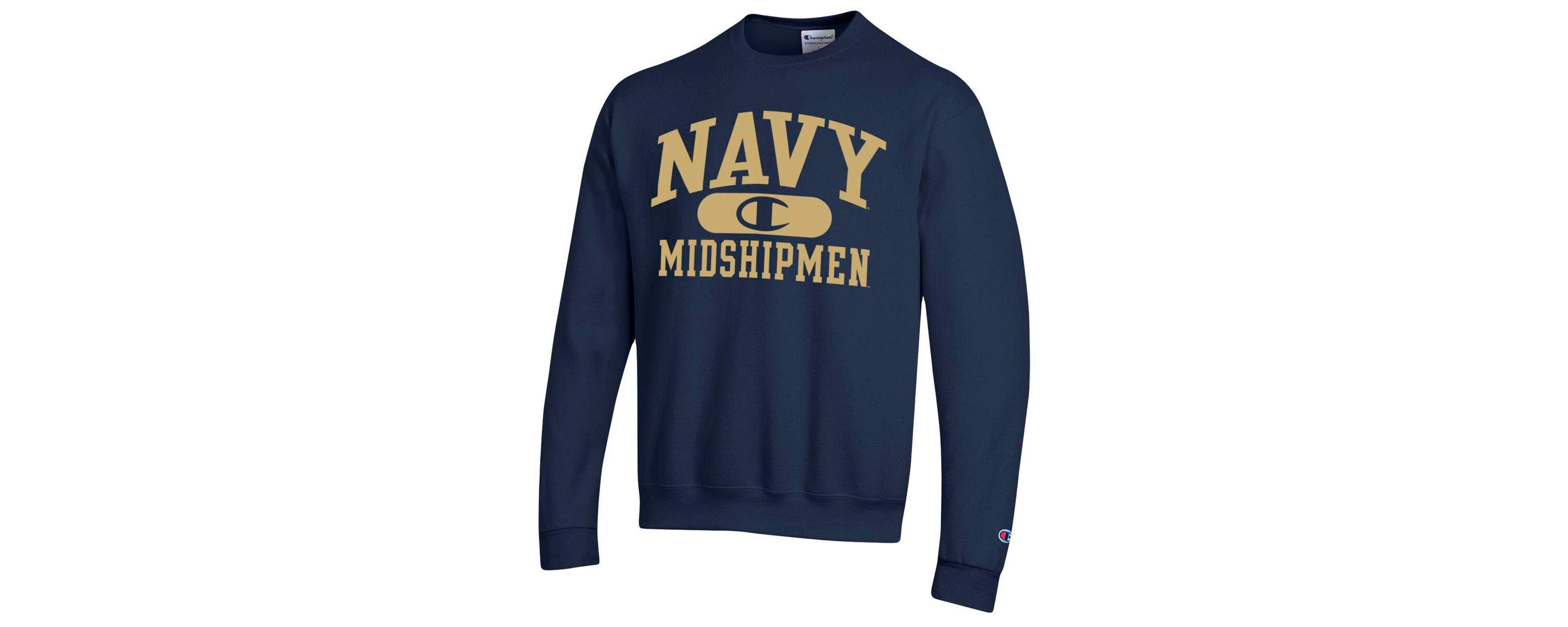 Navy Midshipmen NCAA Midshipmen Arch Pill Sweatshirt