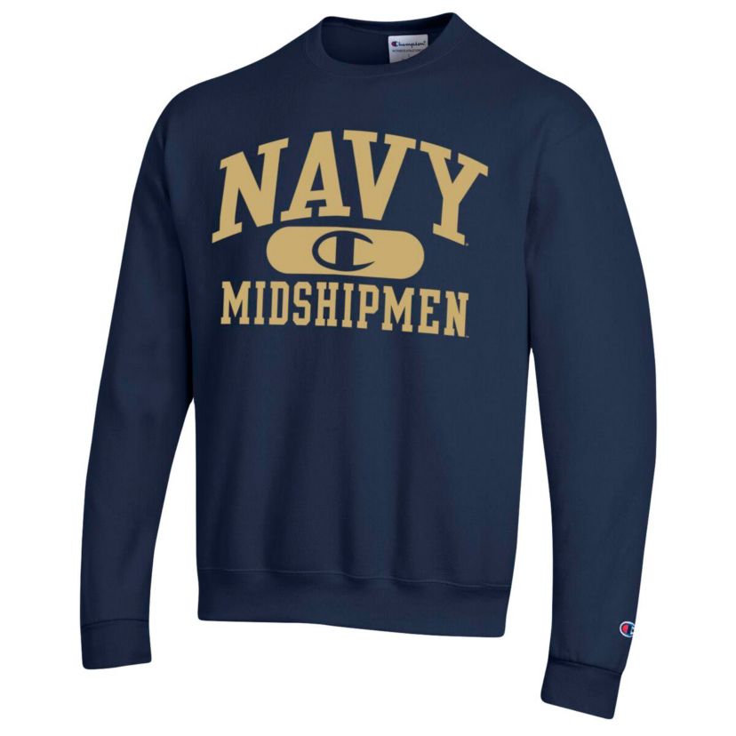 Navy Midshipmen NCAA Midshipmen Arch Pill Sweatshirt