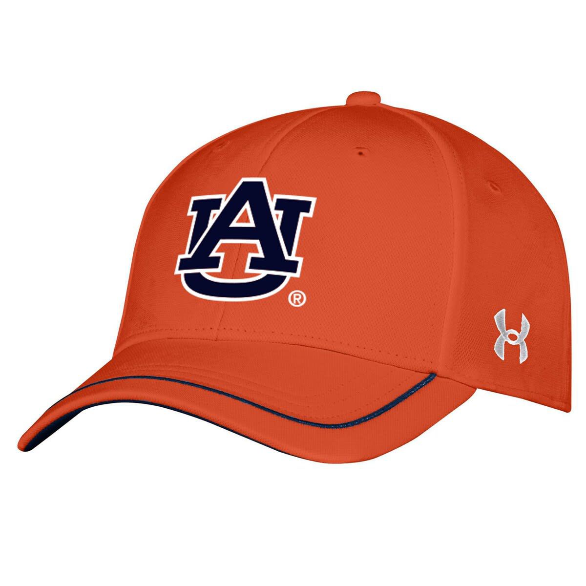 NCAA Under Armour Auburn Tigers Blitzing Accent Iso-Chill Adjustable Hat