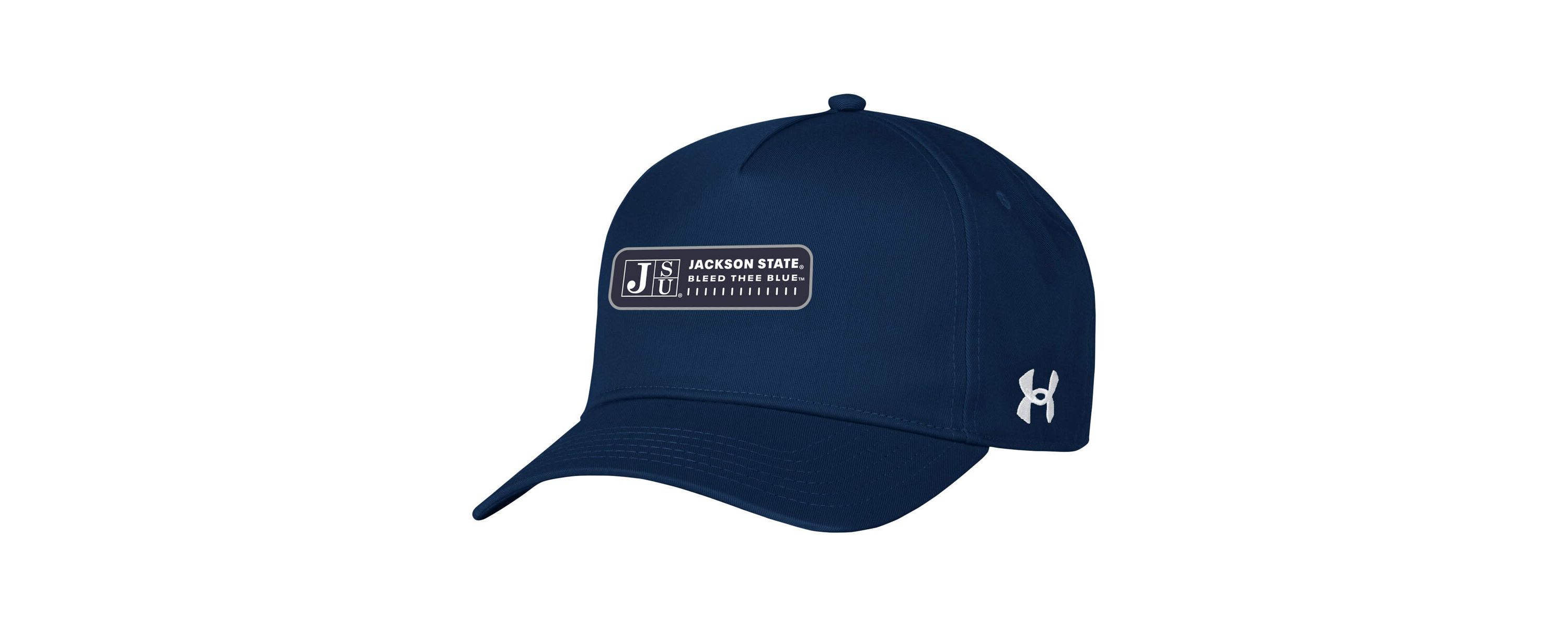 NCAA Under Armour Jackson State Tigers 2023 Sideline Adjustable Hat