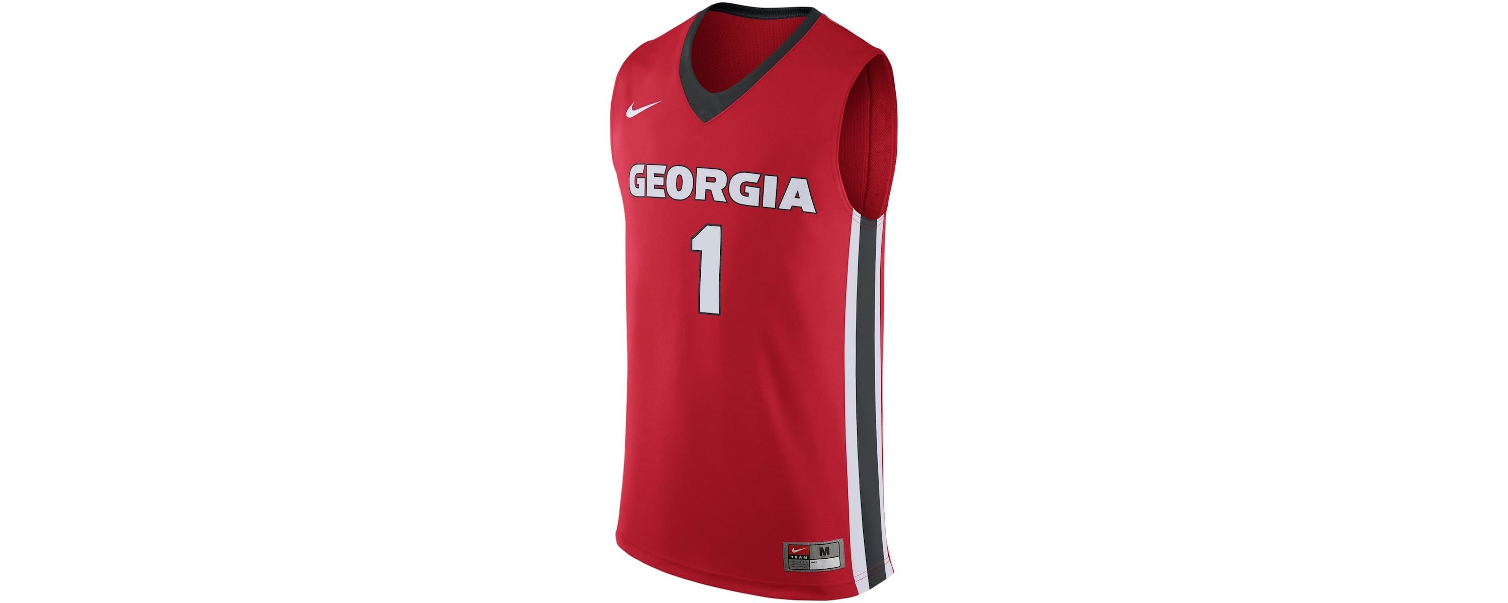 NCAA Nike #1 Georgia Bulldogs Replica Jersey