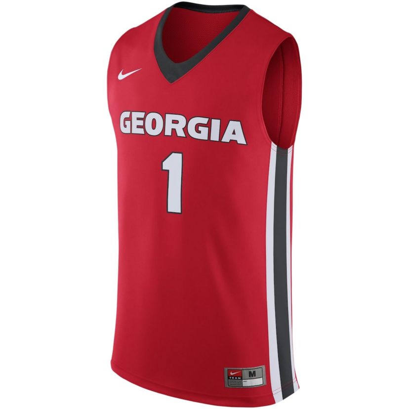 NCAA Nike #1 Georgia Bulldogs Replica Jersey
