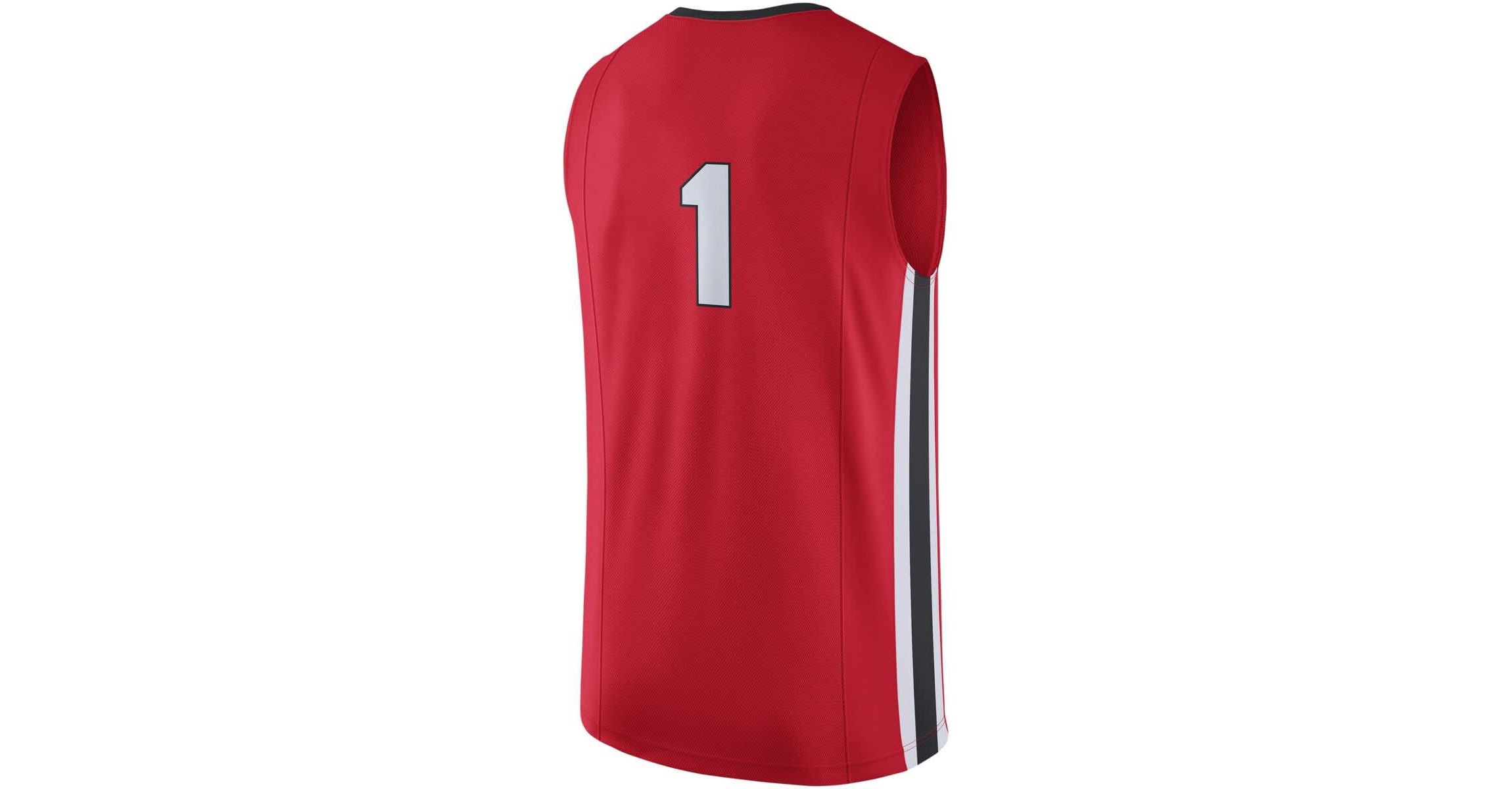 NCAA Nike #1 Georgia Bulldogs Replica Jersey