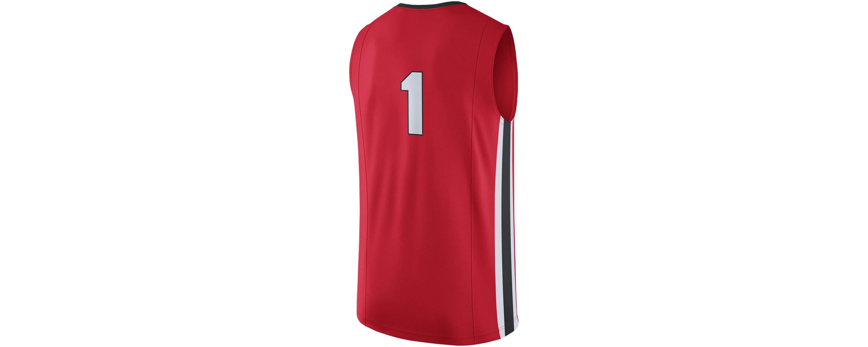 NCAA Nike #1 Georgia Bulldogs Replica Jersey