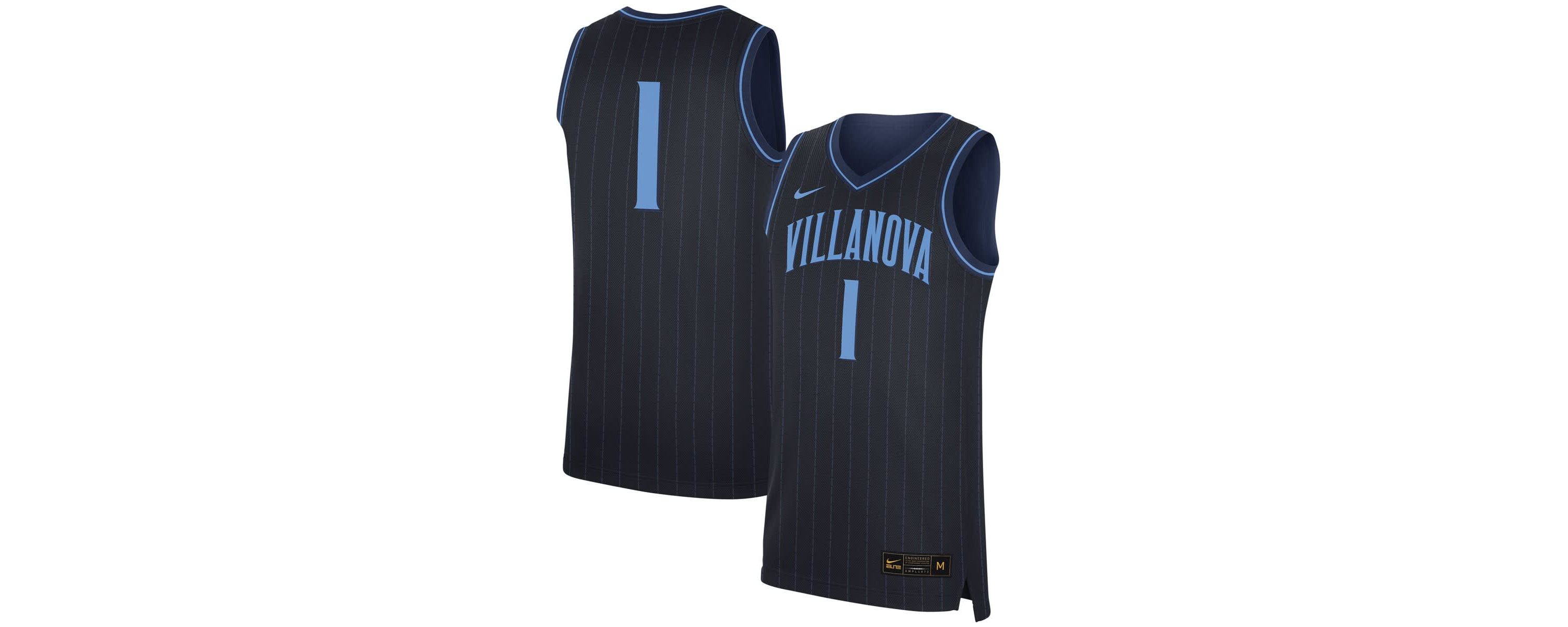 NCAA Nike #1 Villanova Wildcats Replica Jersey
