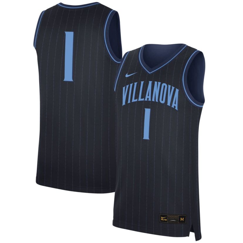 NCAA Nike #1 Villanova Wildcats Replica Jersey