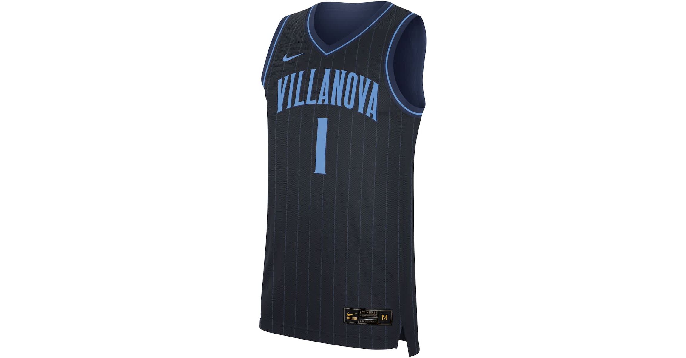 NCAA Nike #1 Villanova Wildcats Replica Jersey