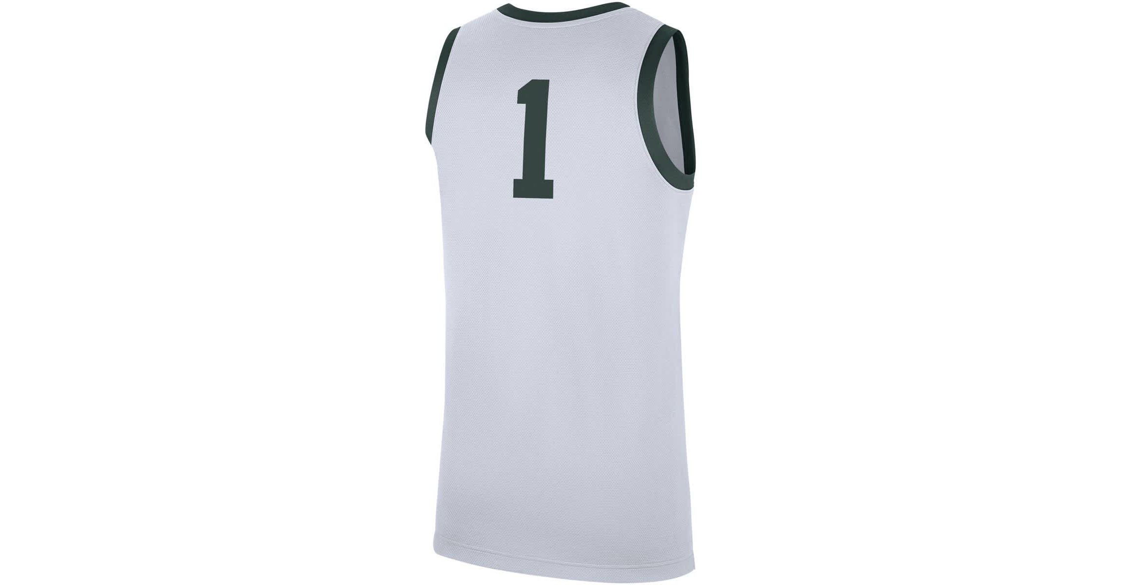 NCAA Nike #1 Michigan State Spartans Replica Jersey