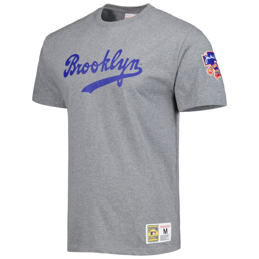 Cooperstown Teams Jackie Robinson Brooklyn Dodgers Cooperstown Collection Legends T-Shirt