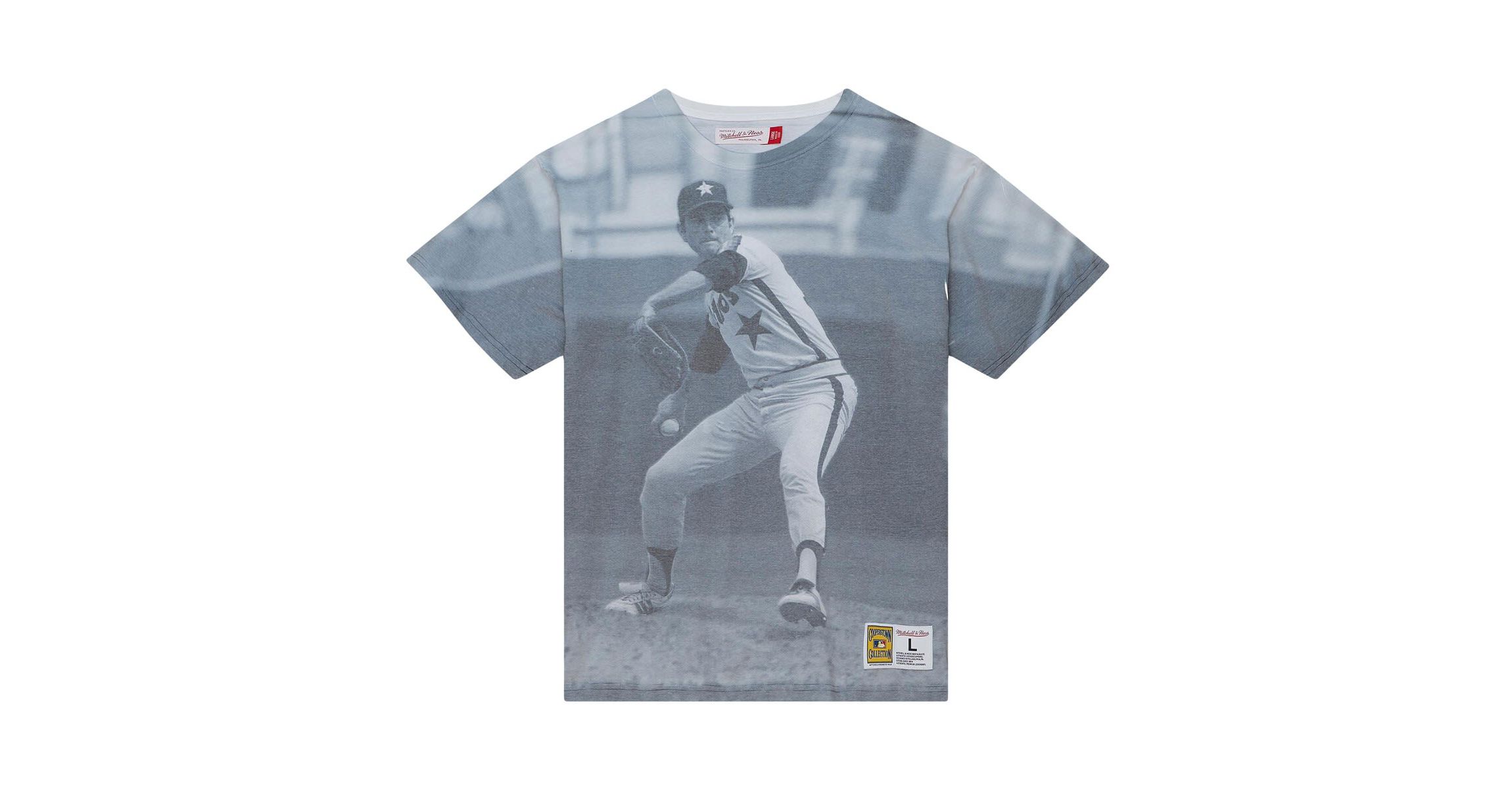 MLB Nolan Ryan Houston Astros Cooperstown Collection Highlight Sublimated Player Graphic T-Shirt