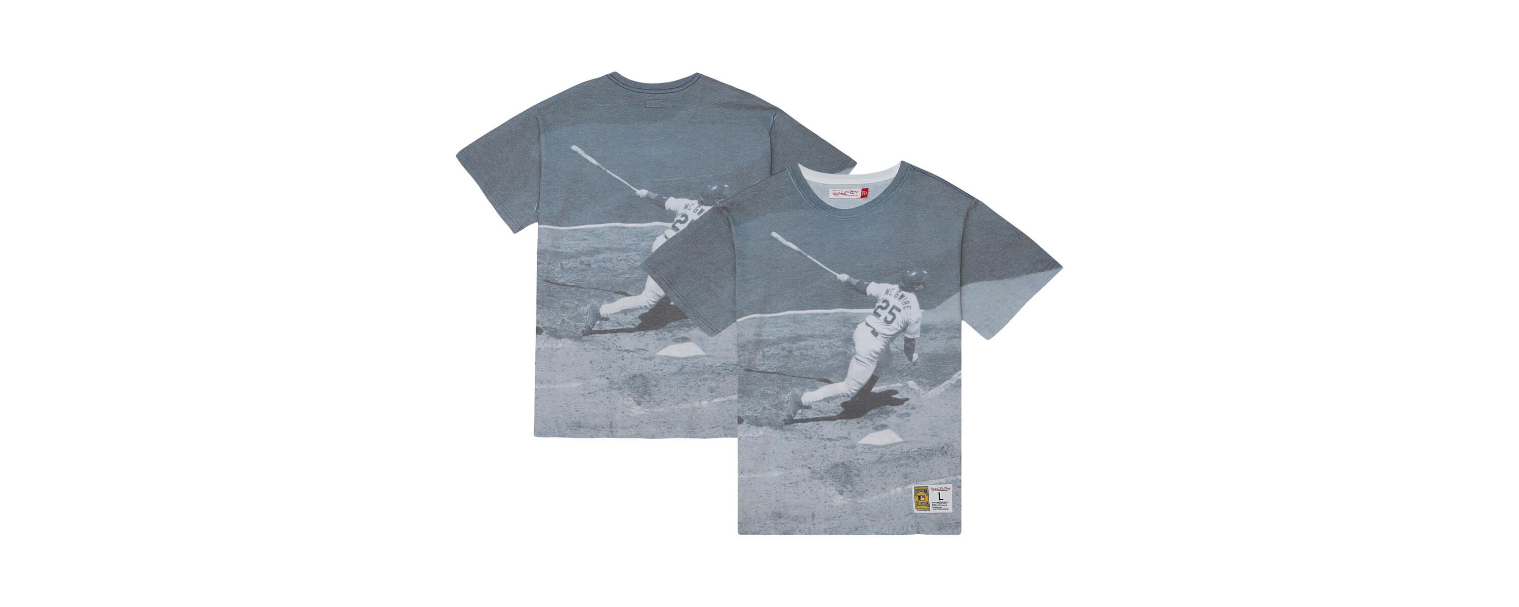 MLB Mark McGwire St. Louis Cardinals Cooperstown Collection Highlight Sublimated Player Graphic T-Shirt
