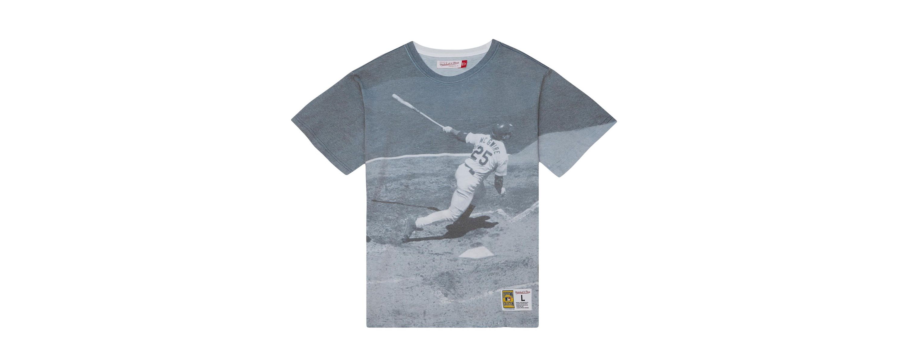 MLB Mark McGwire St. Louis Cardinals Cooperstown Collection Highlight Sublimated Player Graphic T-Shirt