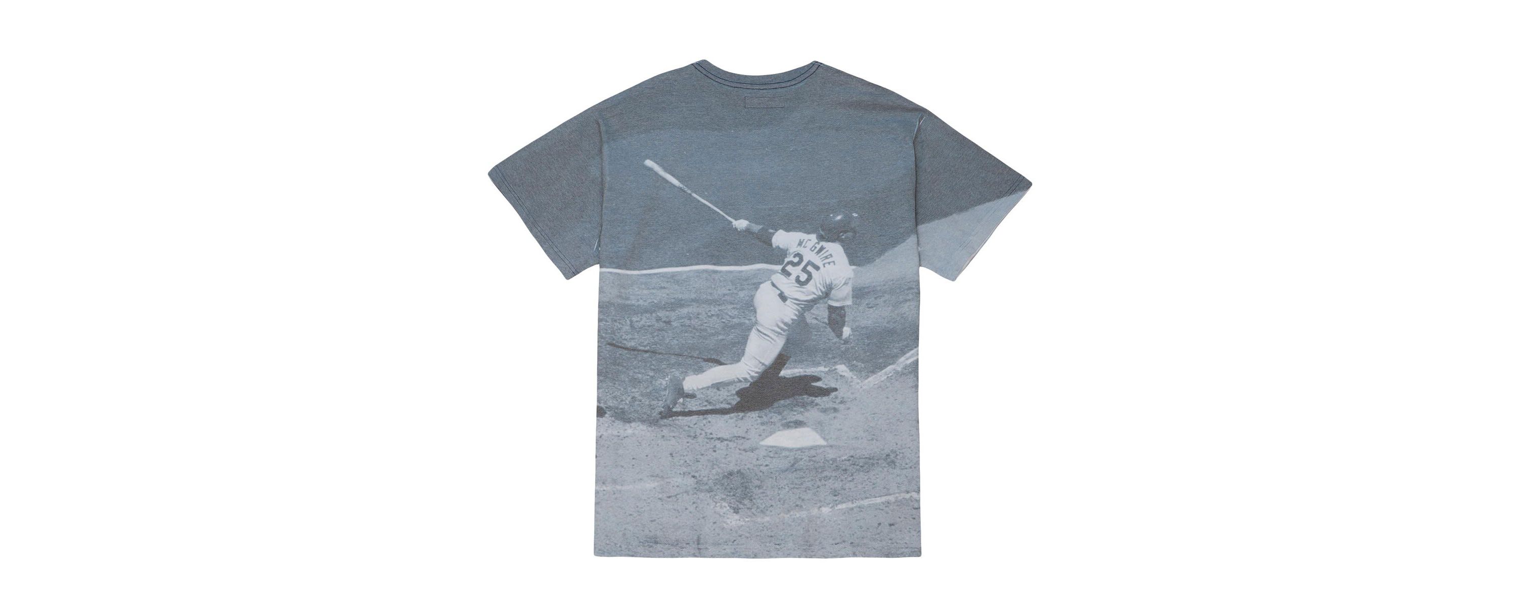 MLB Mark McGwire St. Louis Cardinals Cooperstown Collection Highlight Sublimated Player Graphic T-Shirt