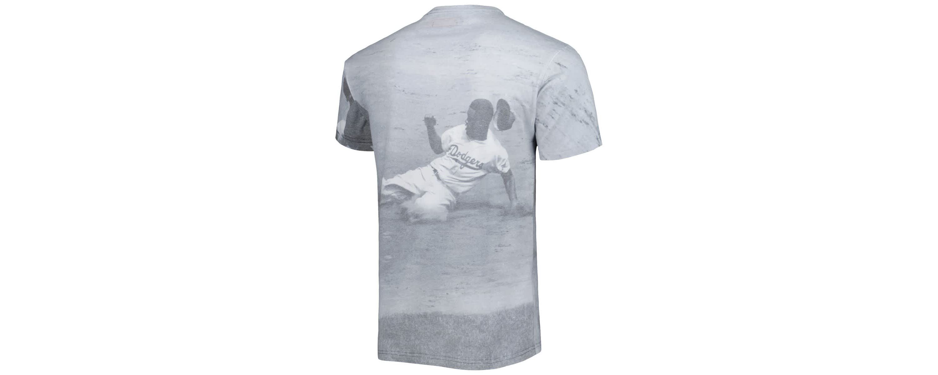 Cooperstown Teams Jackie Robinson Brooklyn Dodgers Cooperstown Collection Highlight Sublimated Player Graphic T-Shirt