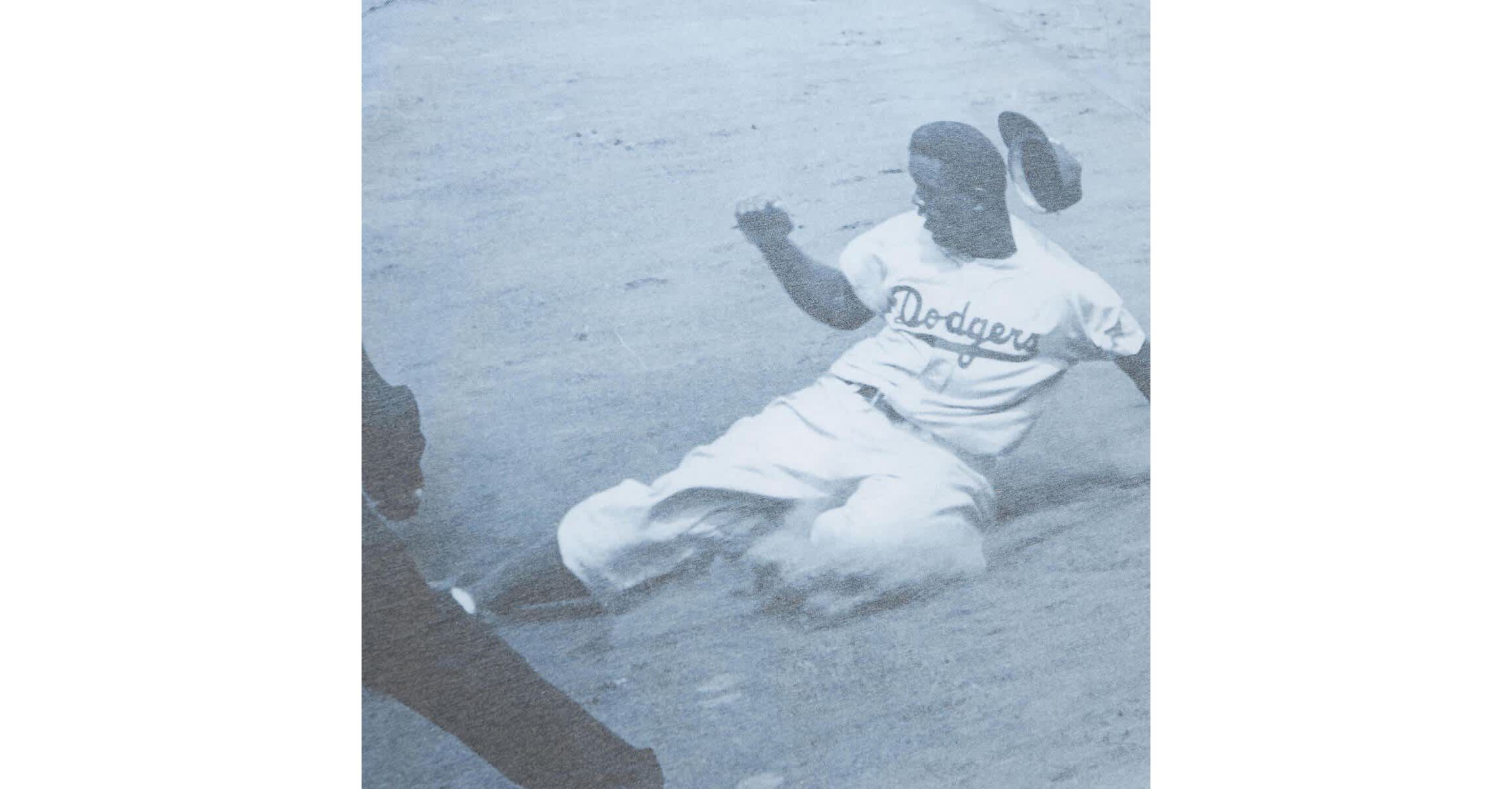 Cooperstown Teams Jackie Robinson Brooklyn Dodgers Cooperstown Collection Highlight Sublimated Player Graphic T-Shirt