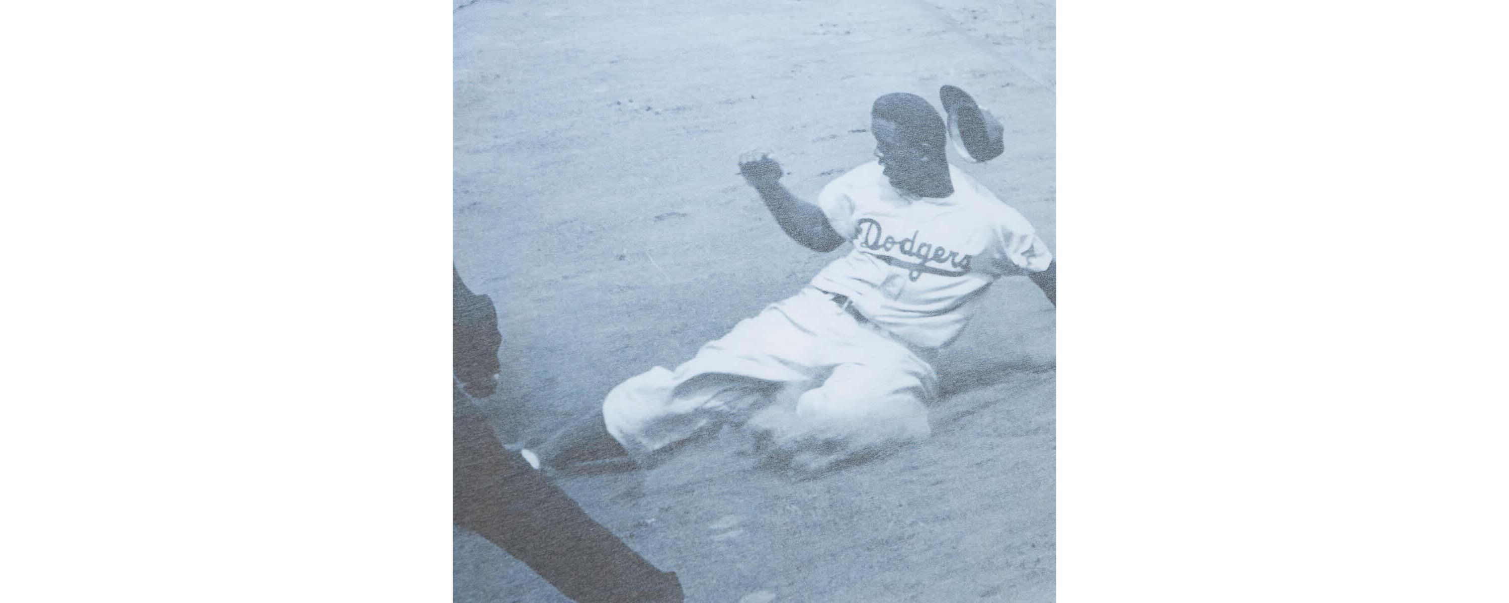 Cooperstown Teams Jackie Robinson Brooklyn Dodgers Cooperstown Collection Highlight Sublimated Player Graphic T-Shirt